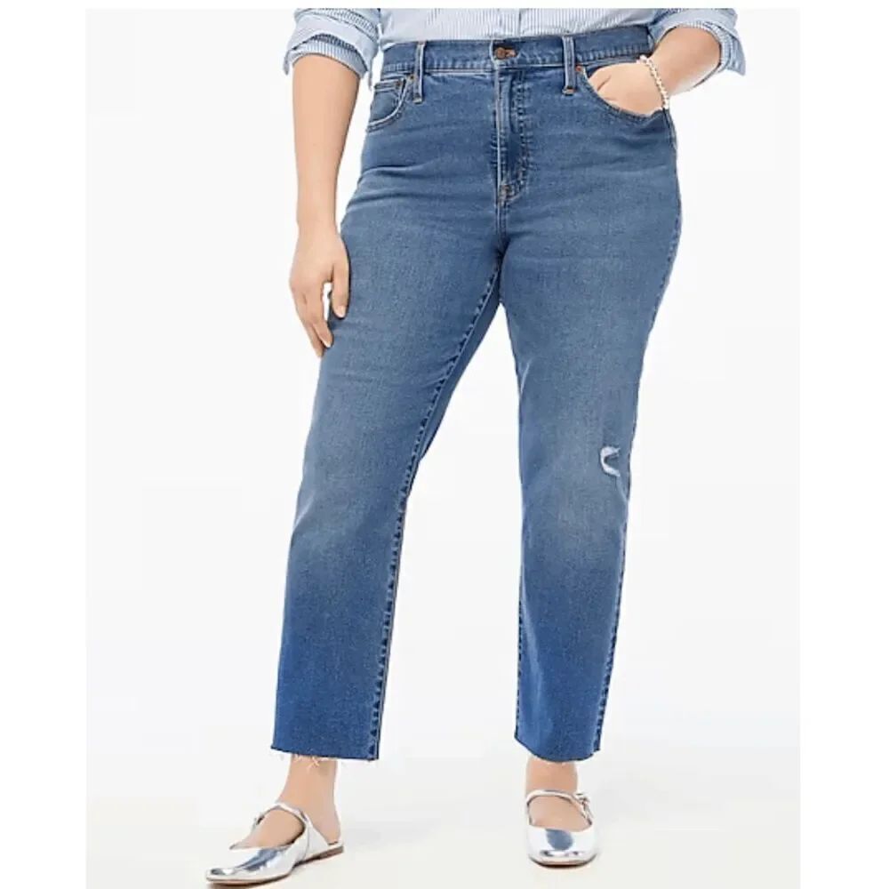 J. crew Factory Essential straight jean in all-day stretch NWOT